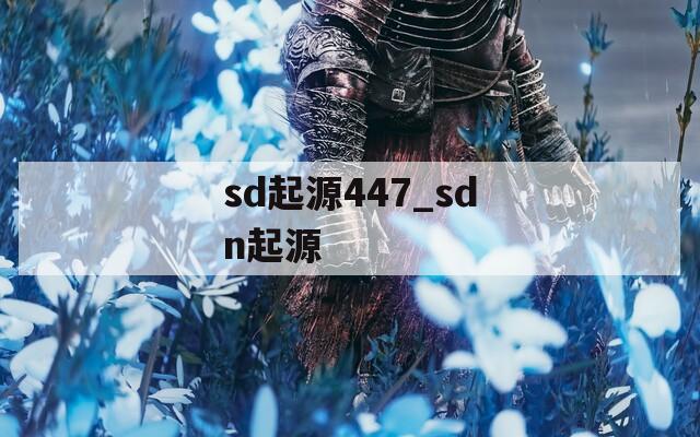 sd起源447_sdn起源