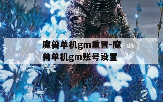 魔兽单机gm重置-魔兽单机gm账号设置