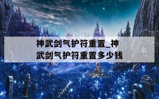 神武剑气护符重置_神武剑气护符重置多少钱