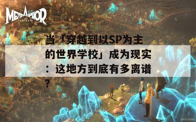 当「穿越到以SP为主的世界学校」成为现实：这地方到底有多离谱？